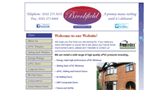 Desktop Screenshot of brookfieldwindows.com