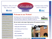 Tablet Screenshot of brookfieldwindows.com
